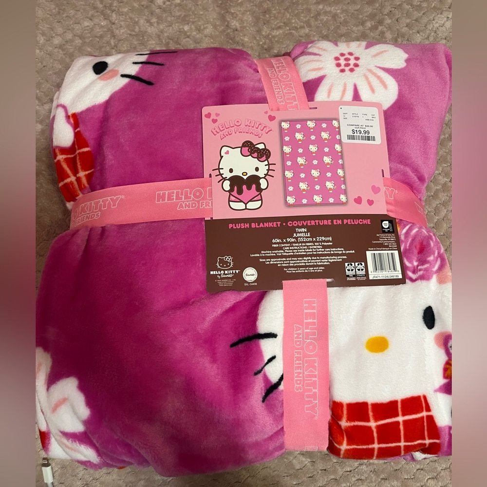 hello kitty blanket